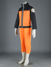 Halloween Costume Carnevale Naruto Uzumaki cosplay costume con cappotto e pantaloni
