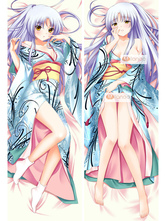 Angel Beats! Kanade Tachibana Sexy personalizzato Kimono federa 160cmX50cm