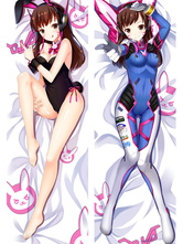 Halloween Overwatch Ow, dass D.va Kawaii Bunny Girl Sexy Pillowcase160cmX50cm personalisiert