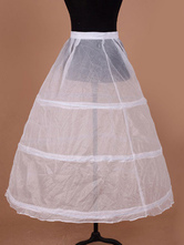 Ivory Wedding Petticoat Tulle A Line Boneless Bridal Petticoat