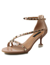kitten heels white sandals