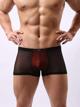 String homme sexy en tulle clair