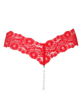 レディースショーツ ナイロン ストレッチ性 レース パール インドア 女性用 ブリーフ Milanoo Jp