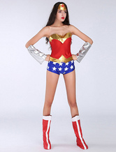 Halloween Marvel Comics Diana Prince Versión simplificada de traje de cosplay 