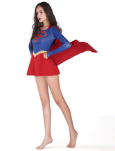 Halloween Costume Cosplay Halloween 2024 DC Fumetti Supergirl