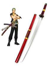 One Piece Roronoa Zoro Three Sword Style Cosplay Weapon