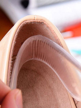 Frauen Fersengriffe Transparente Schuhauflagen