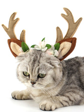 Christmas Reindeer Headdress Dog Cat Pet Headpieces Costume Accessories