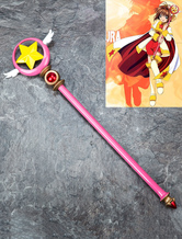 Halloween Cardcaptor Sakura Accessorio Cosplay bastone di PVC Anime Giapponese