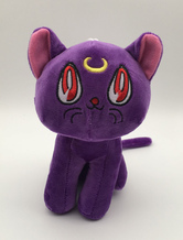 Sailor Moon Luna Black Cat Stuffed Toy Kawaii Anime Stuffed Toy