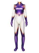 Superhero Costume 2024 Violet My Hero Academia BNHA MT Mount Lady Anime Japonais Combinaison