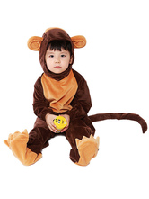 Faschingskostüm Kigurumi Pyjamas Kid 's Monkey Jumpsuit Schuhe Cover Karneval Kostüm