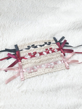 Accessori Sweet Lolita Archetto copricapo in fibra di poliestere di pizzo rosa Varie