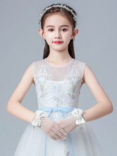 Flower Girl Accessories Wedding Accessories Flower Girl Gloves Ivory Lace Short Holiday