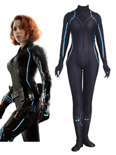 Black Widow - Veuve Noire Costume de Cosplay en Combinaison de Scarlett Johansson de Marvel Comics Cosplay Déguisements Halloween
