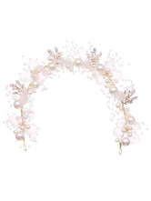 Headpieces Wedding Headwear Flower Pearl Bridal Hair Accessories