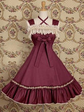 Vestido clásico de Lolita JSK Ruffles Faldas rosadas de Lolita Jumper