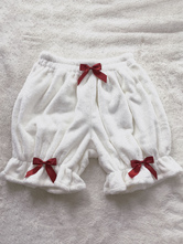 Sweet Lolita Bloomers Bows White Lolita Shorts