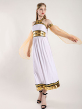 女性アラビア衣装宝石ビーズエキゾチックな仮面舞踏会の衣装