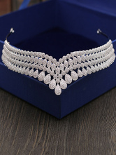 Casco de la boda Headwear Corona de accesorios diamante accesorios nupciales del pelo