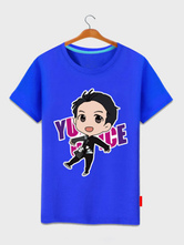 T shirt Cotone poliestere Yuri on Ice 