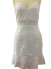 white dress straps
