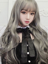 Perruque de cheveux Lolita ondulée longue fibre résistante à la chaleur Lolita ondulée Déguisements Halloween