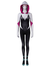 Marvel Comics Spider Man Into The Spider Verse Gwen Stacy Catsuits Marvel Comics Costume Cosplay