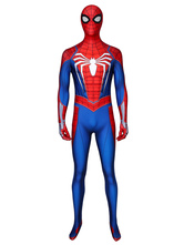 Spider Man Advanced Anzug Cosplay Kostüm Lycra Spandex Erwachsene Marvel PS4 Spiel Cosplay Kostüm Catsuits