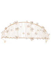 Accessori per capelli Accessori per capelli da sposa in lega di perle di cristallo diadema imitazione di perle