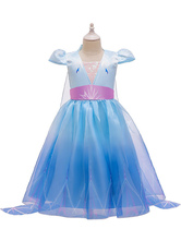 Halloween Frozen 2 Elsa Nueva Edición cosplay vestido para los niños