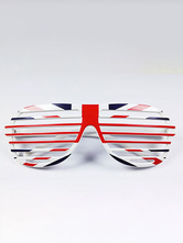 Vereinigte Königreich Flagge Shutter Shades Zentai Anzug Sonnenbrille