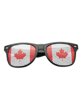 Bandera de Canadá Shutter Shades Zentai Suit Gafas de sol