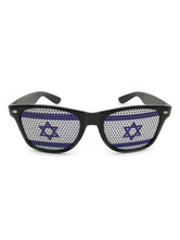 Israel Flag Shutter Shades Zentai Suit Sunglasses
