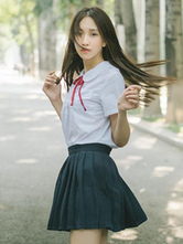 School Uniform JK Outfit Dark Navy Cotton Anime Merchandise