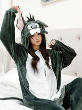 Kigurumi Pyjamas Tom und Jerry Onesie Erwachsene Unisex Flanell Winter Nachtwäsche Kostüm Cosplay Halloween