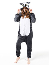 Pajamas Kigurumi Owl Onesie Adult Coffee Brown Flannel Jumpsuit Costumes Cosplay Halloween