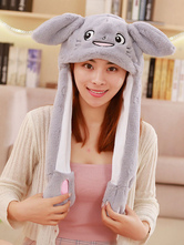 Sombrero de Halloween Totoro en movimiento Sombrero del oído del conejo cosplay accesorios de vestuario