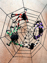 Faschingskostüm Zubehör Spider Web Cosplay Kostümzubehör