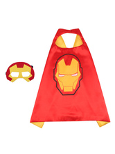 Marvel Comics Iron Man Kid Cape Costume Accessori Costume Cosplay Halloween