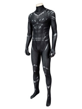 Panthère noire T'Challa Cosplay Costume Marvel Comics Cosplay Zentai Déguisement Noir