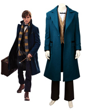 Fantastic Beasts And Where To Find Them Newt Scamander 2024 Cosplay Costume Eddie Redmayne Costume Déguisements Halloween