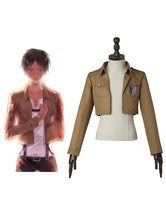 Attack On Titan Eren Jaeger Levi Cosplay Costume Shingeki no Kyojin Survey Corps Scout Regiment Jacket Cosplay Costume