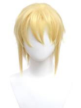 Moriarty The Patriot William James Moriarty Cosplay Wig Blond Short Heat-resistant Fiber Wigs