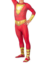 Costume de cosplay Halloween Superheros Parti métallique Catsuits et Zentai