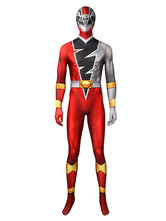 YUSOURGER Supereroe Cosplay Costume Red Lycra Spandex Full Body Collant Catsuits Zentai