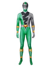 Yusoulgerスーパーヒーローコスプレコスチューム緑のスーパーヒーローLycraスパンデックス全身タイツキャットスーツZentai