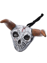 ハロウィン 大人のライトグレーのポリエステル繊維悪魔の帽子のハロウィーンの怖い装飾休日の装飾