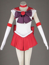 Sailor Moon Sailor Mars Raye Hino Cosplay Costume Halloween