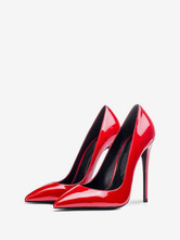 Damen High Heels Slip-On Spitzschuh Pfennigabsatz Fashion Plus Size Pumps